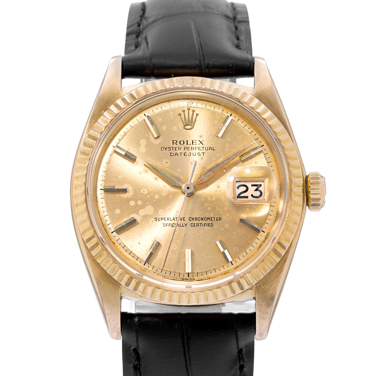 Rolex Datejust 36 1601 Champagne Dial 36
