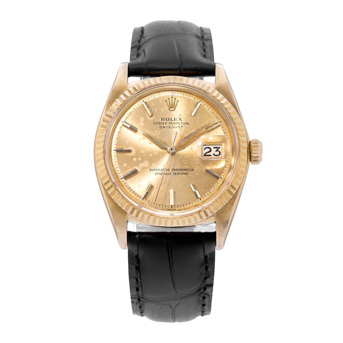 Rolex Datejust 36 1601 Champagne Dial 36