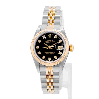 Rolex Datejust 26 69173 Black Dial 26