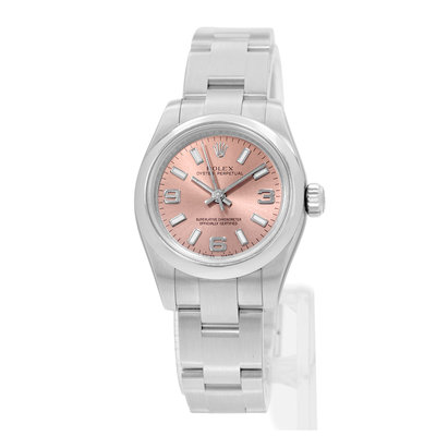 Rolex Oyster Perpetual 26 176200 Pink Dial 26
