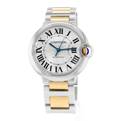 Cartier Ballon Bleu 36mm W6920047 3284 Silver Dial 36