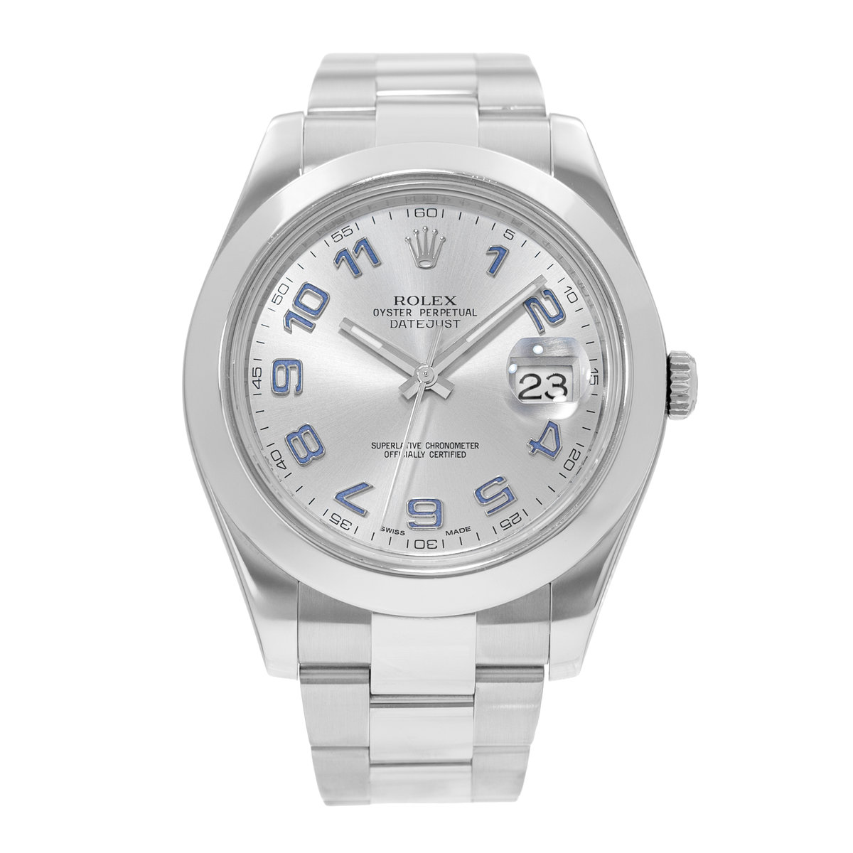 Rolex Datejust II 116300 Silver Dial 41