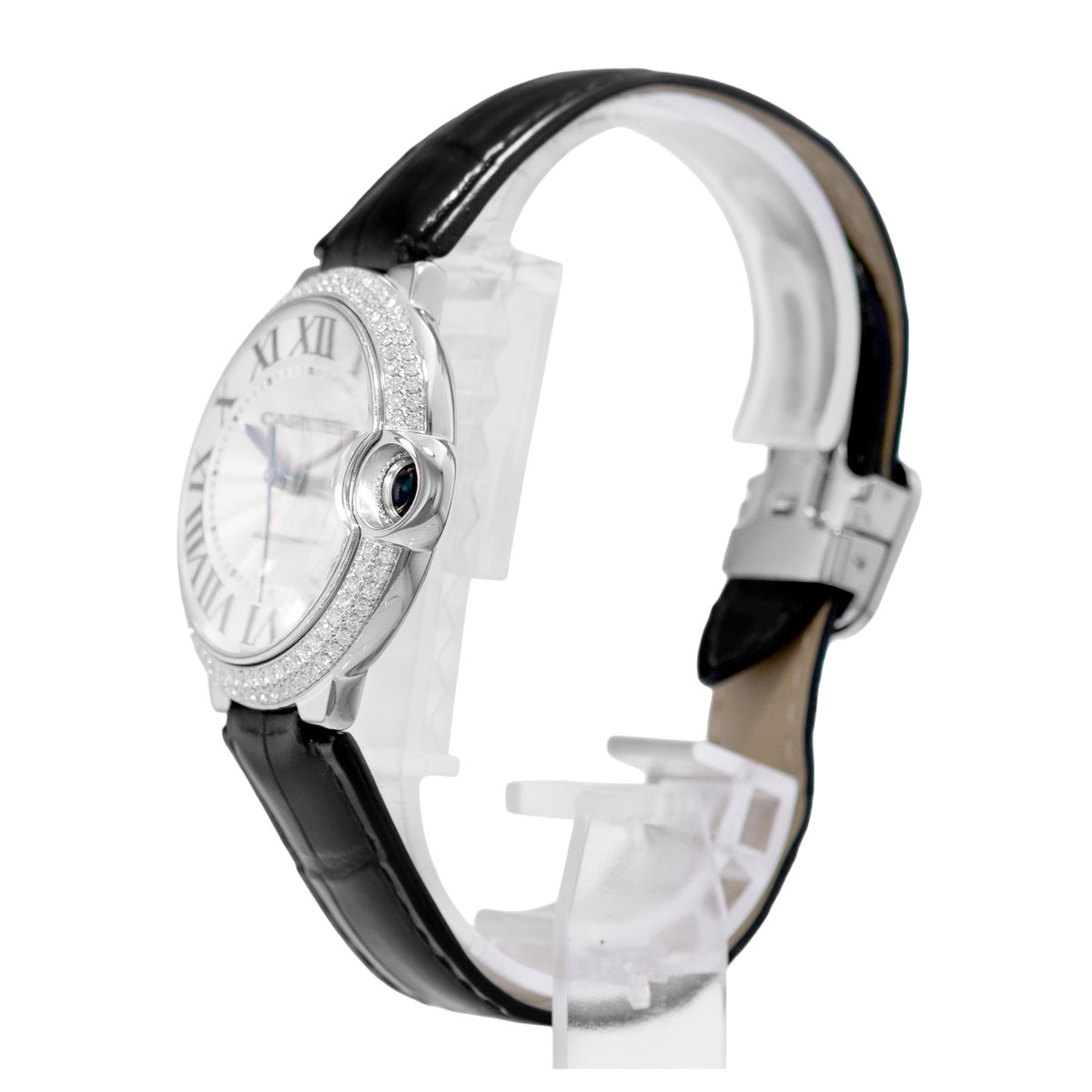 Cartier Ballon Bleu 36mm WE900651 3004 Silver Dial 36