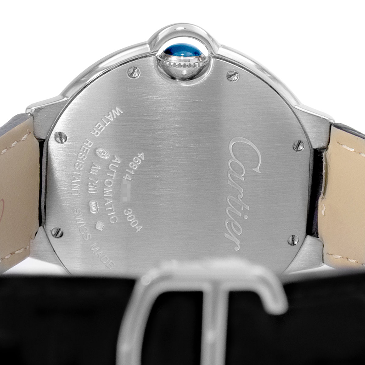 Cartier Ballon Bleu 36mm WE900651 3004 Silver Dial 36