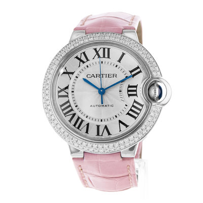 Cartier Ballon Bleu 36mm WE900651 3004 Silver Dial 36