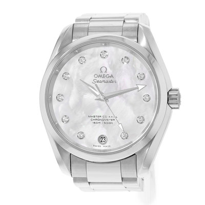 Omega Seamaster Aqua Terra 220.10.38.20.55.001 Mother of pearl Dial 38