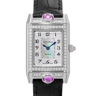 Jaeger-LeCoultre Reverso Cabochons Joaillerie Q2623402 Silver Dial 21x33