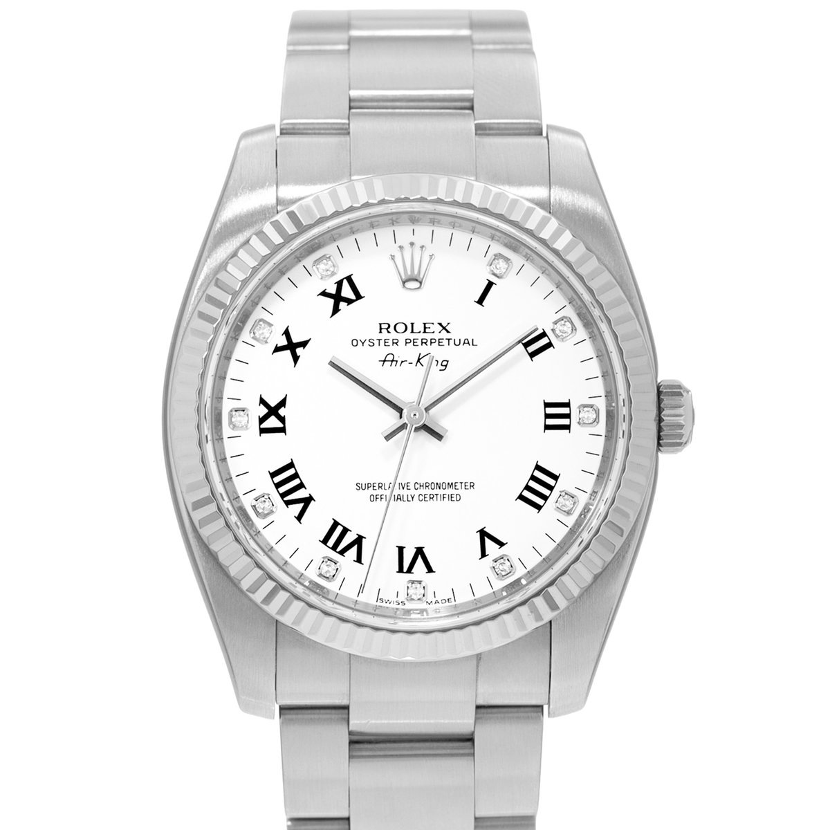 Rolex Air King 34 114234 White Dial 34