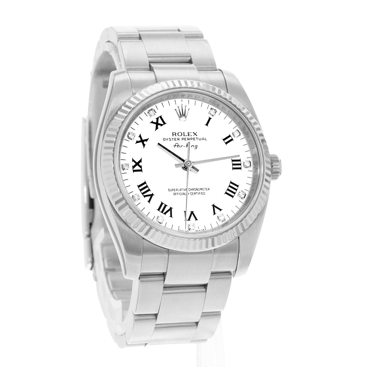 Rolex Air King 34 114234 White Dial 34