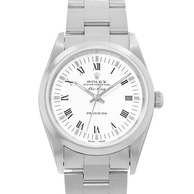 Rolex Air King 34 14000M White Dial 34