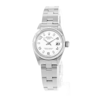 Rolex Oyster Perpetual Date 26 79190 White Dial 26