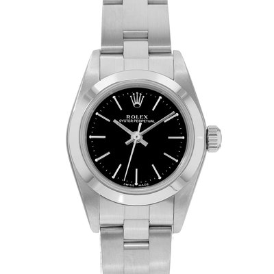 Rolex Oyster Perpetual 24 76080 Black Dial 24