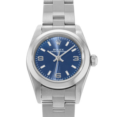 Rolex Oyster Perpetual 24 76080 Blue Dial 24