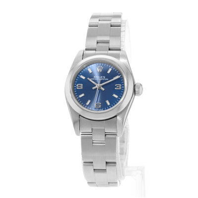 Rolex Oyster Perpetual 24 76080 Blue Dial 24