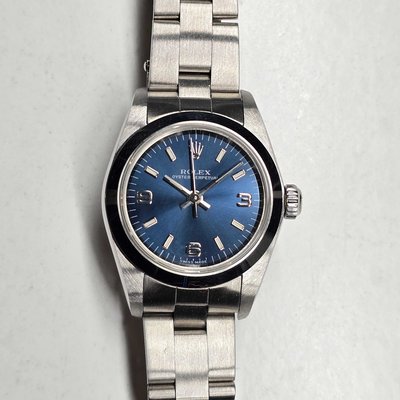 Rolex Oyster Perpetual 24 76080 Blue Dial 26