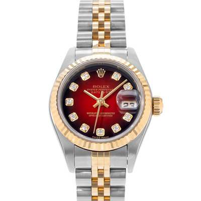 Rolex Datejust 26 79173 Red Dial 26