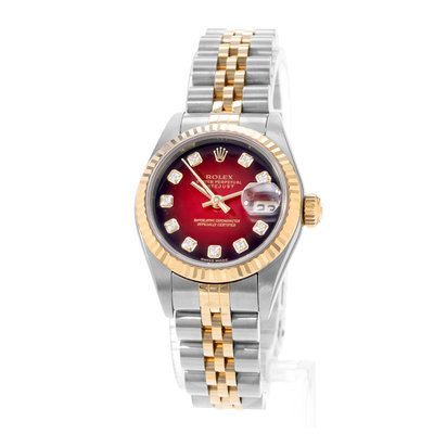 Rolex Datejust 26 79173 Red Dial 26