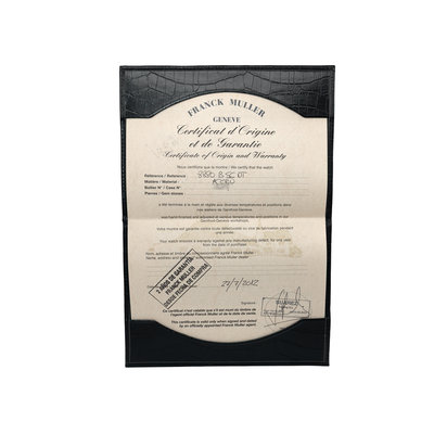 Franck Muller Cintree Curvex 7880 SC DT Silver Dial 36x50