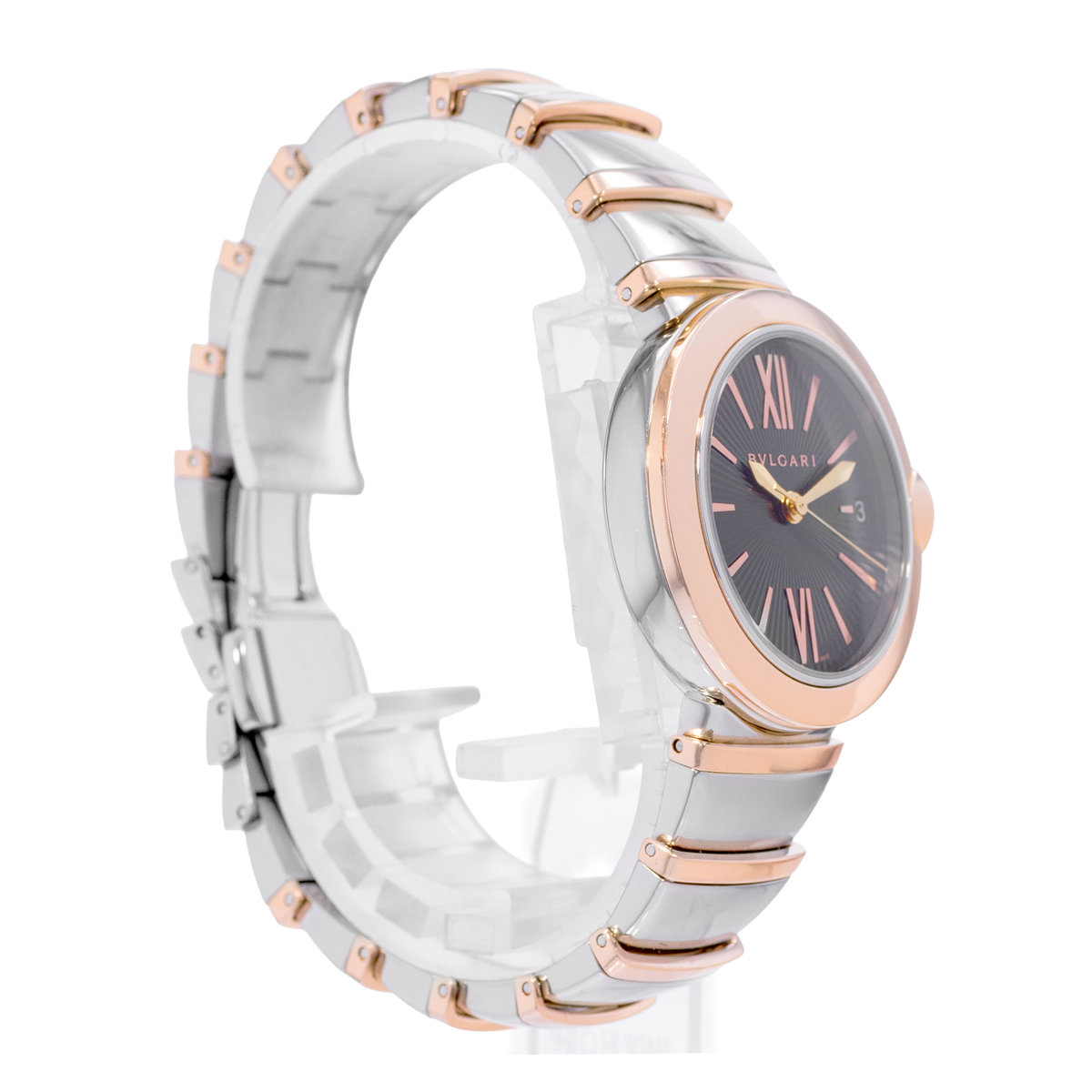 Bulgari Lucea 102192 LUP33SG Black Dial 33