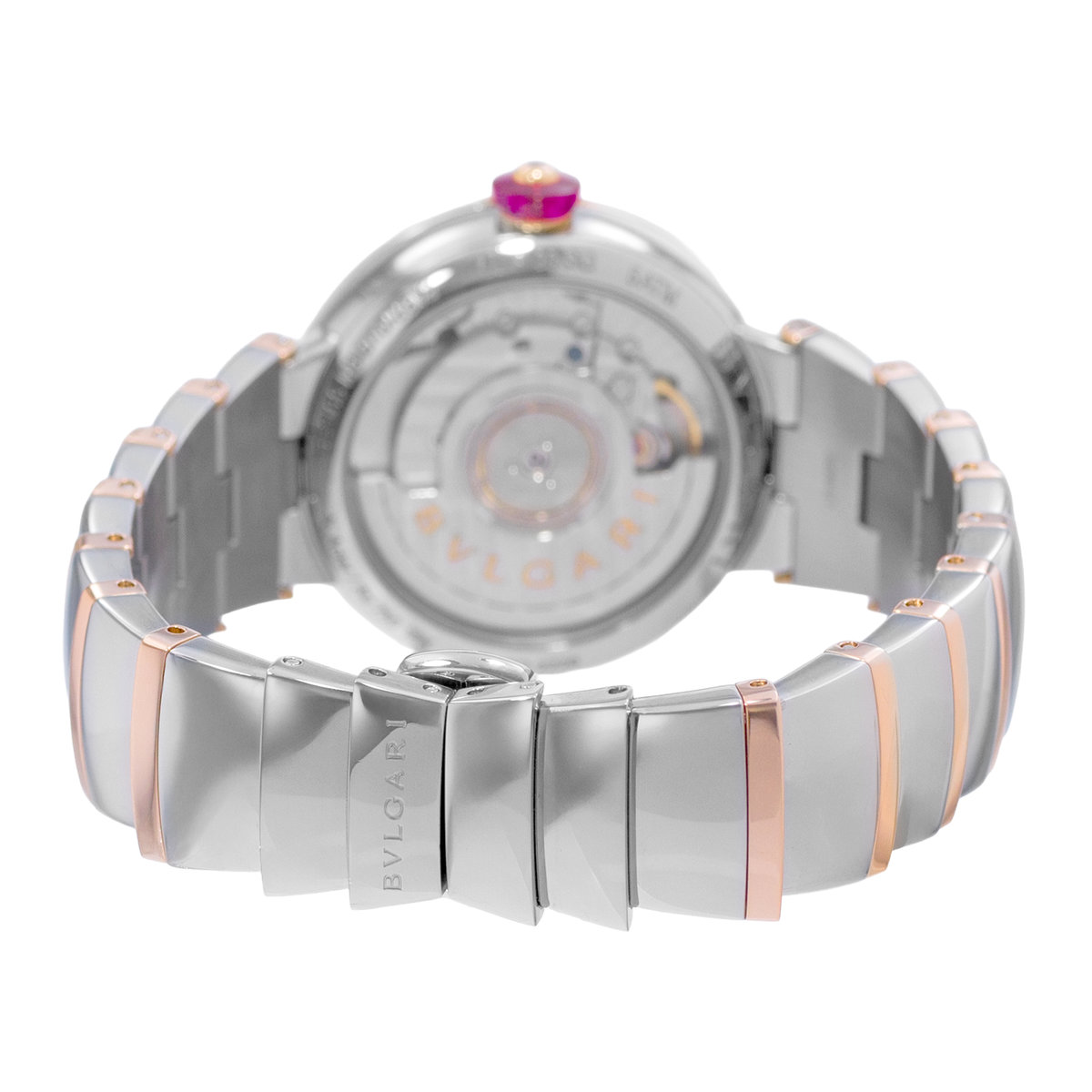 Bulgari Lucea 102192 LUP33SG Black Dial 33