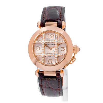 Cartier Pasha de Cartier Classique WJ116836 2620 Silver Dial 32