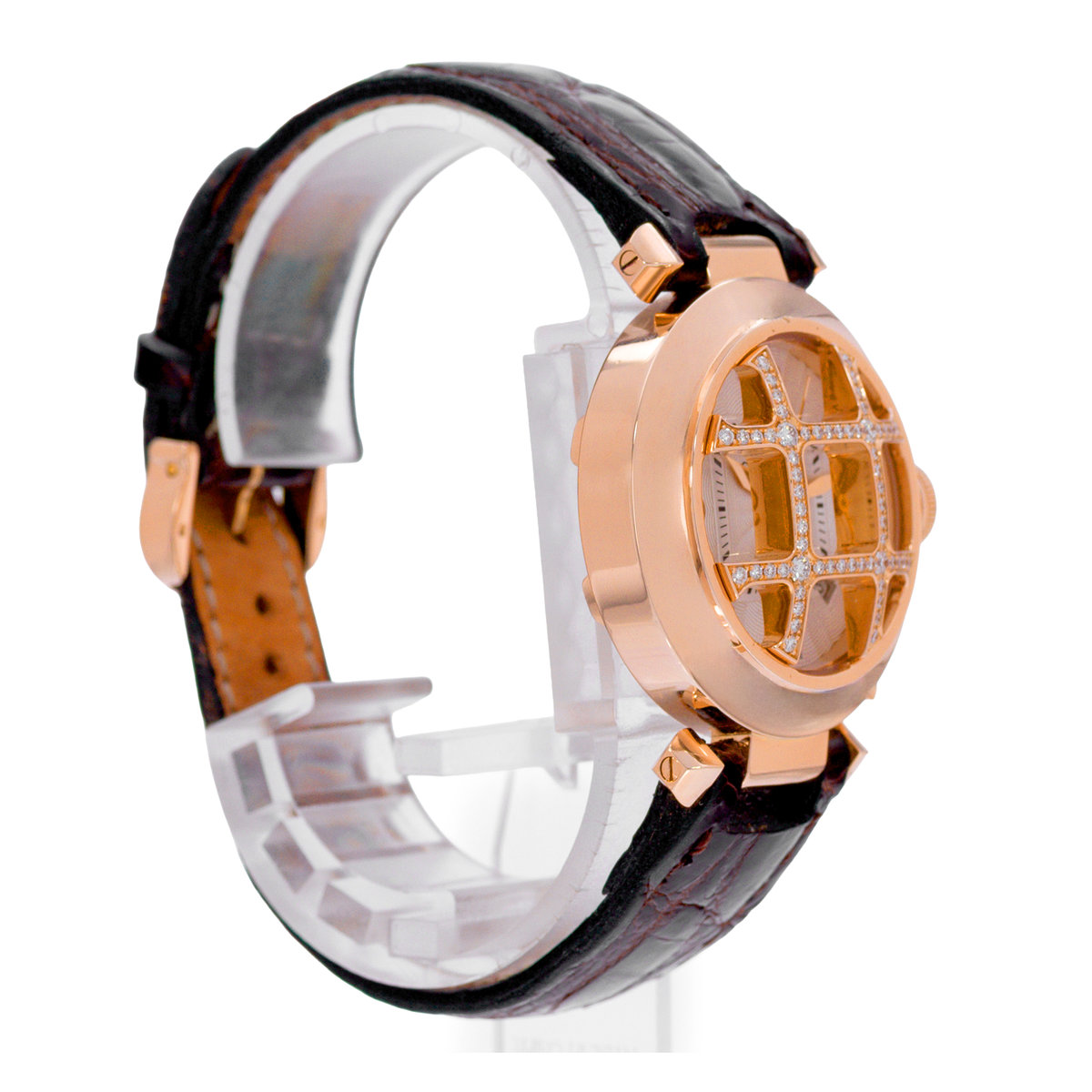Cartier Pasha WJ116836 2620 Silver Dial 32