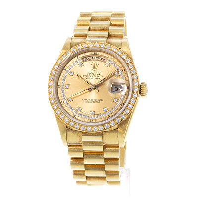 Rolex Day-Date 36 18348 Champagne Dial 36