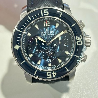 Blancpain Fifty Fathoms 5085FB-1140-52B Blue Dial 45