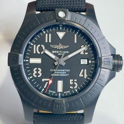 Breitling Avenger Seawolf V17319 Black Dial 45