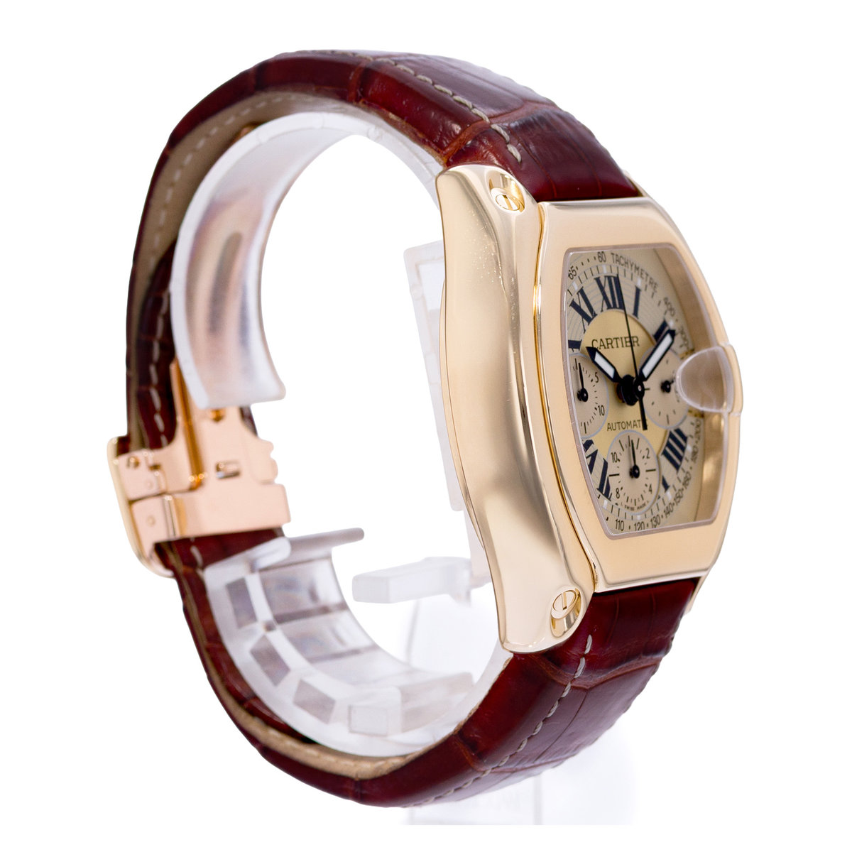 Cartier Roadster W62008Y3 2619 Champagne Dial 40x48