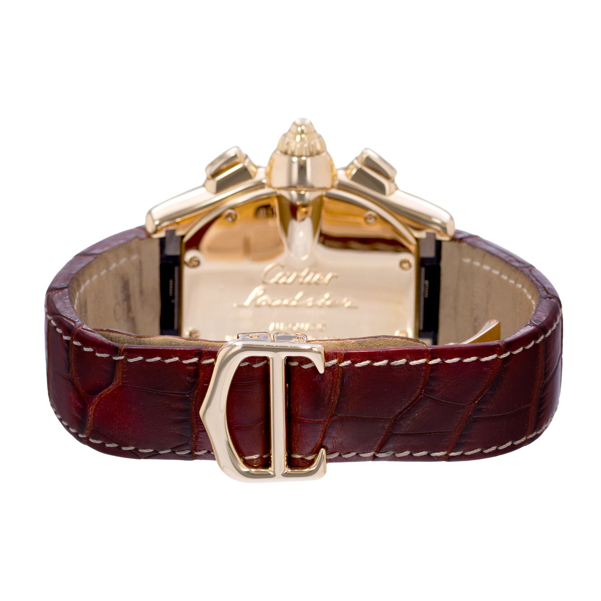 Cartier Roadster W62008Y3 2619 Champagne Dial 40x48
