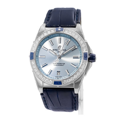 Breitling Chronomat 38 A17356531C1P1 Blue Dial 38