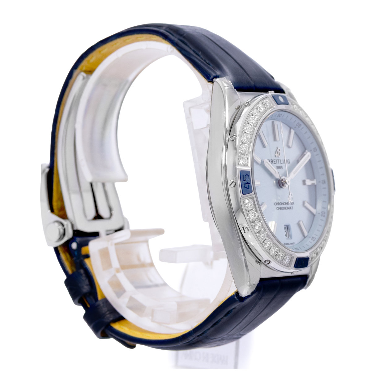 Breitling Chronomat 38 A17356531C1P1 Blue Dial 38