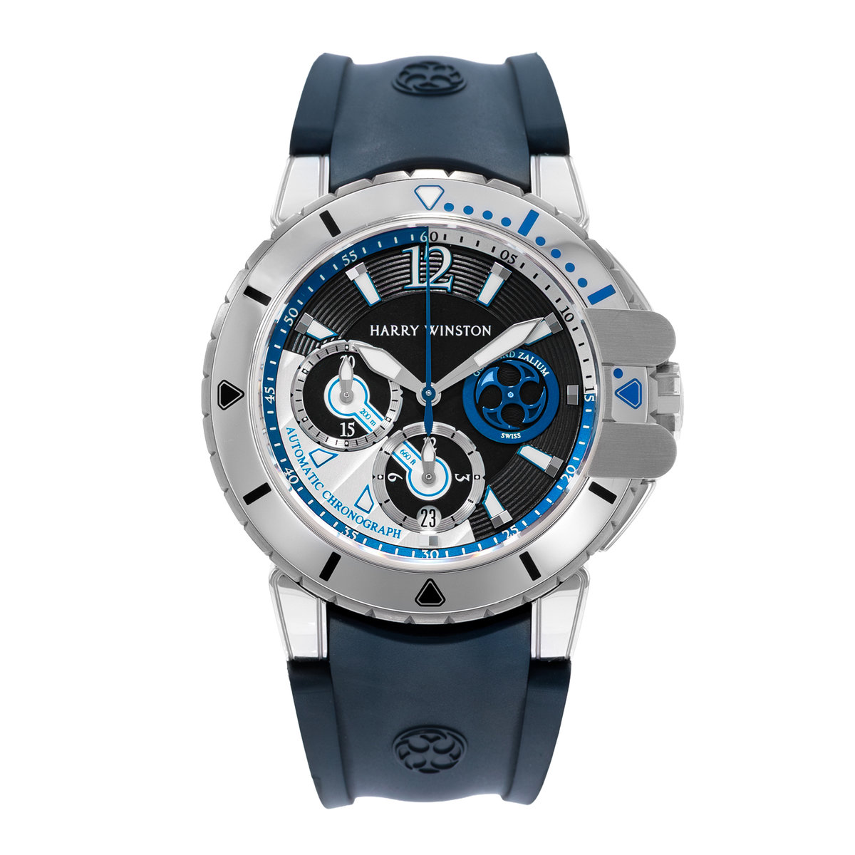 Harry Winston Project Z Ocean 410-MCA44WZ Black Dial 44