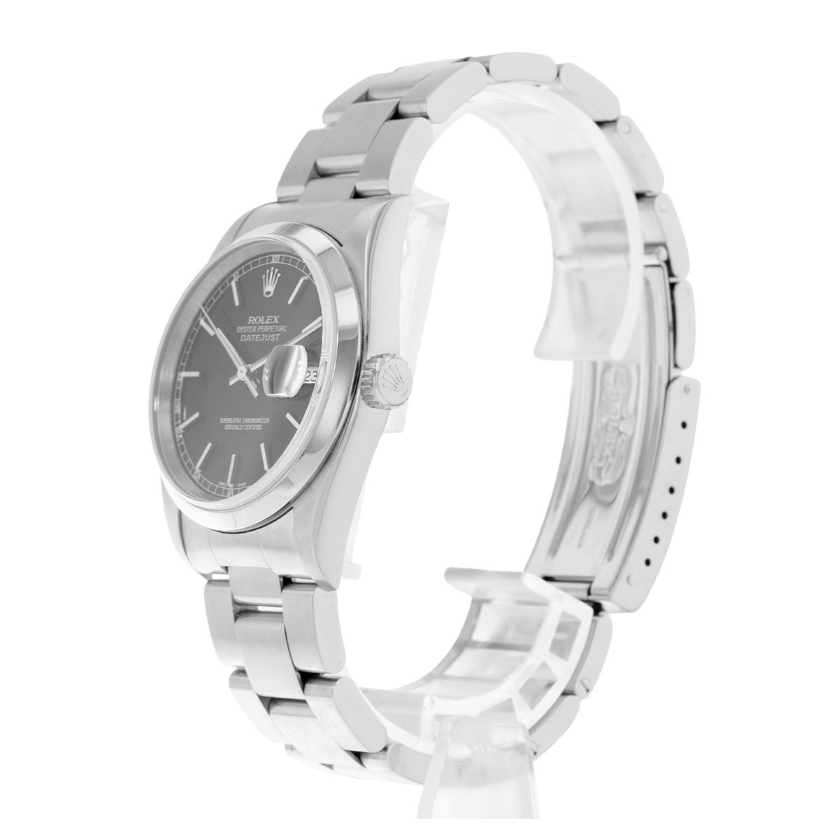 Rolex Datejust 36 16200 Black Dial 36