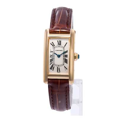 Cartier Tank Americaine W2601556 1710 Silver Dial 19x34