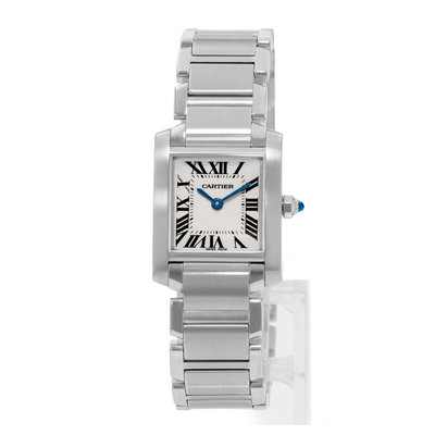 Cartier Tank Francaise W51008Q3 2384 Silver Dial 20x25