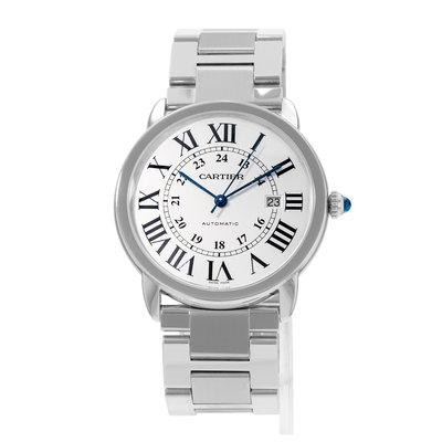 Cartier Ronde Solo de Cartier W6701011 3517 Silver Dial 42