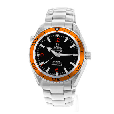 Omega Seamaster Planet Ocean 2208.50.00 Black Dial 45