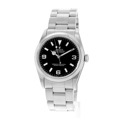 Rolex Explorer 36 14270 Black Dial 36