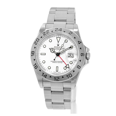 Rolex Explorer II 16570 White Dial 40
