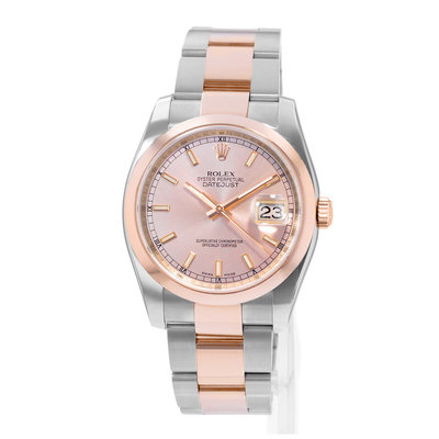 Rolex Datejust 36 116201 Pink Dial 36