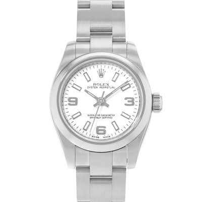 Rolex Oyster Perpetual 26 176200 White Dial 26