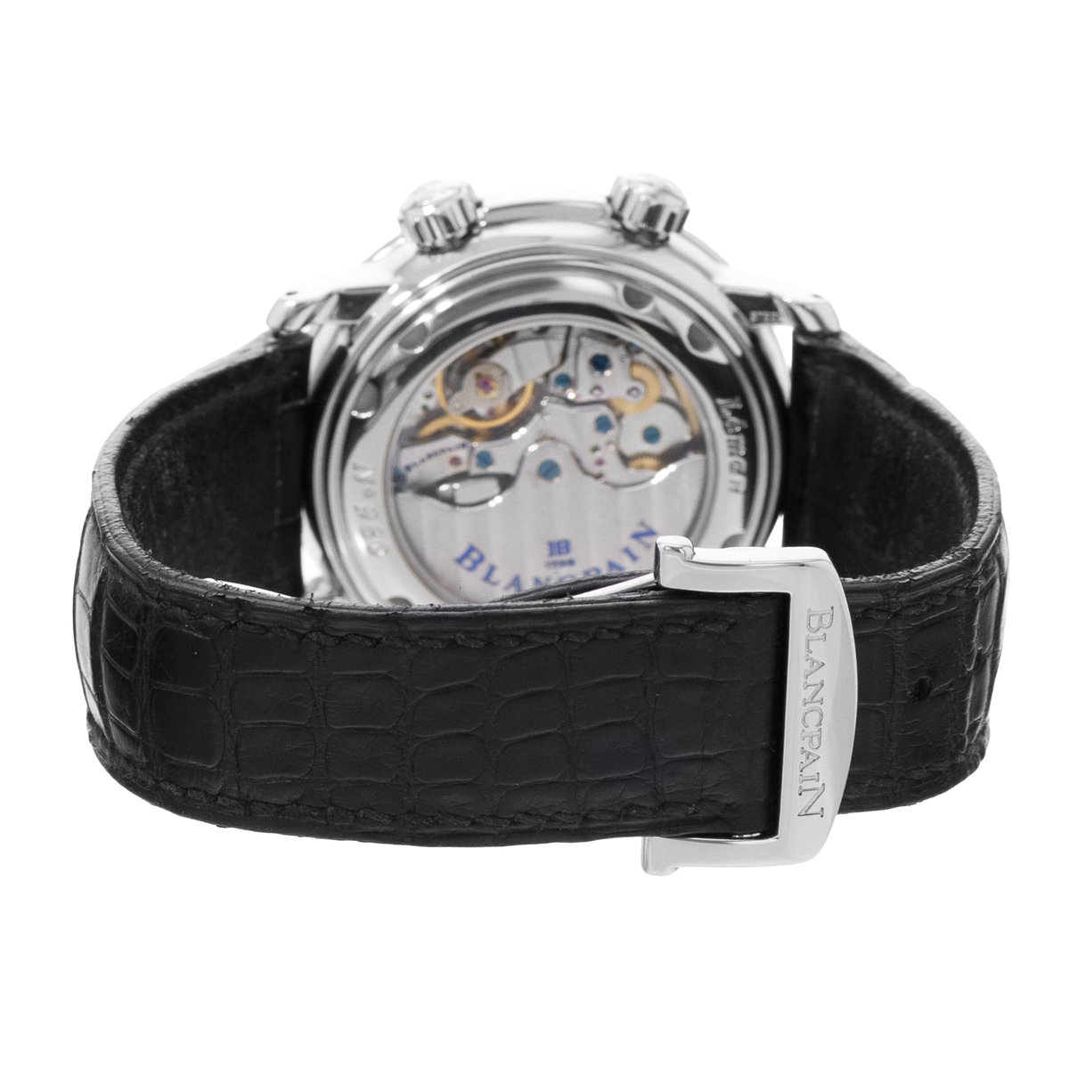 Blancpain Leman Reveil GMT 2041-1127M-53B White Dial 40