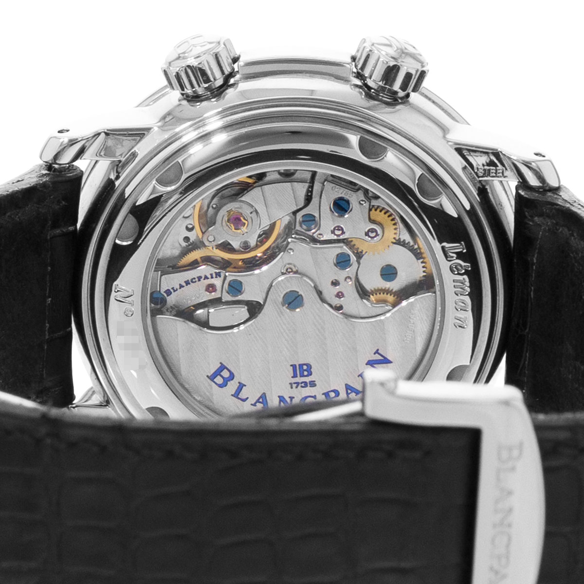 Blancpain Leman Reveil GMT 2041-1127M-53B White Dial 40