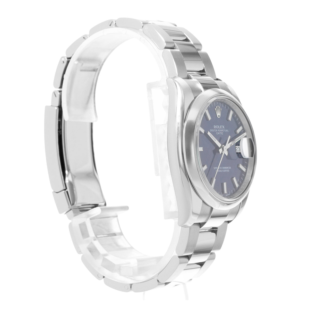 Rolex Oyster Perpetual 34 115200 Blue Dial 34