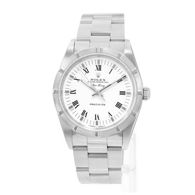 Rolex Air King 34 14010 White Dial 34