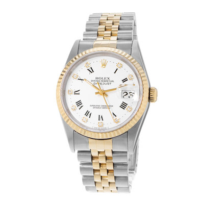 Rolex Datejust 36 16233 White Dial 36