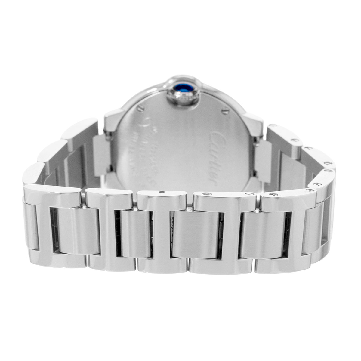 Cartier Ballon Bleu 28mm W69010Z4 3009 Silver Dial 28