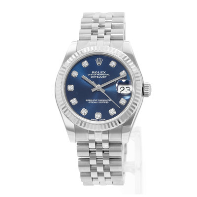 Rolex Datejust 31 178274 Blue Dial 31
